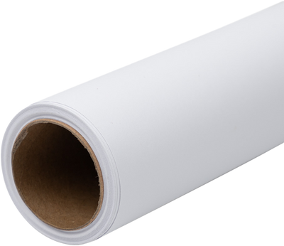 White Matte Wrapping Paper - Short Mini Roll (26.3 Sq Ft)
