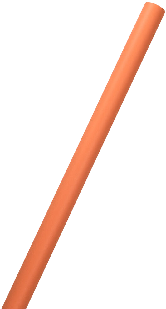 Orange Matte Wrapping Paper (25 Sq Ft)