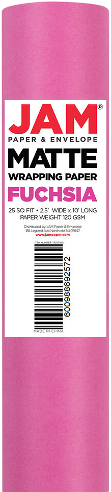 Fuchsia Wrapping Paper (25 Sq Ft)
