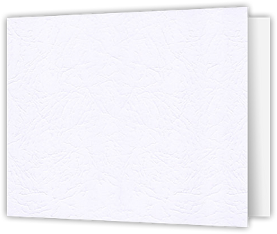 Marble Crush White Smooth 12pt C1S 2 3/4 x 3 3/4 One Pocket Key Card Holders with 2 1/4 Inch Pocket