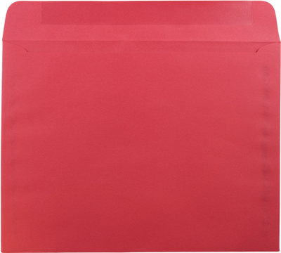 Red 24lb 9 x 12 Booklet Envelopes