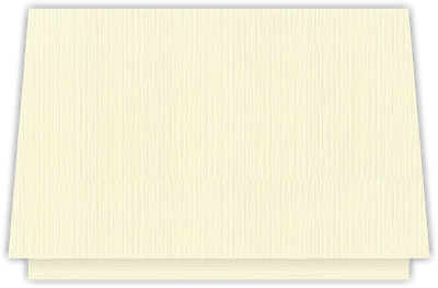 Natural White Linen 100lb 5 1/8 x 3 3/8 One Pocket Landscape Photo Holders with 1 3/8 Inch Pocket