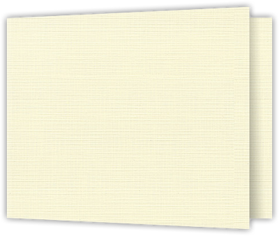 Natural White Linen 100lb 2 3/4 x 3 3/4 One Pocket Key Card Holders with 2 1/4 Inch Pocket