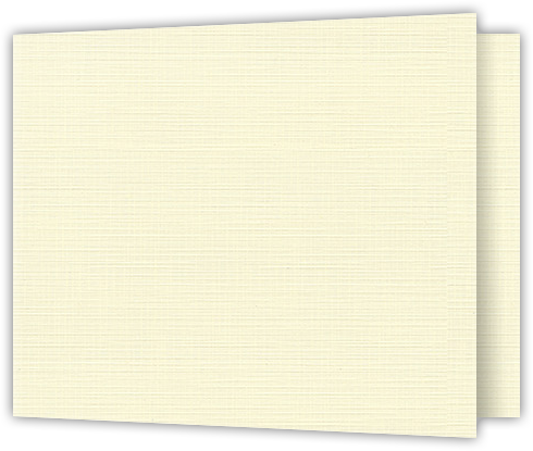 Natural White Linen 100lb 2 3/4 x 3 3/4 One Pocket Key Card Holders with 2 1/4 Inch Pocket