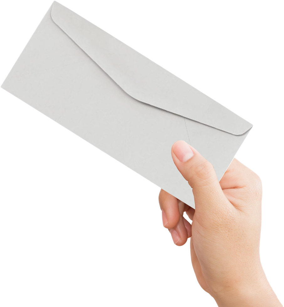 Pastel Gray 24lb #9 Regular Envelopes (3 7/8 x 8 7/8)