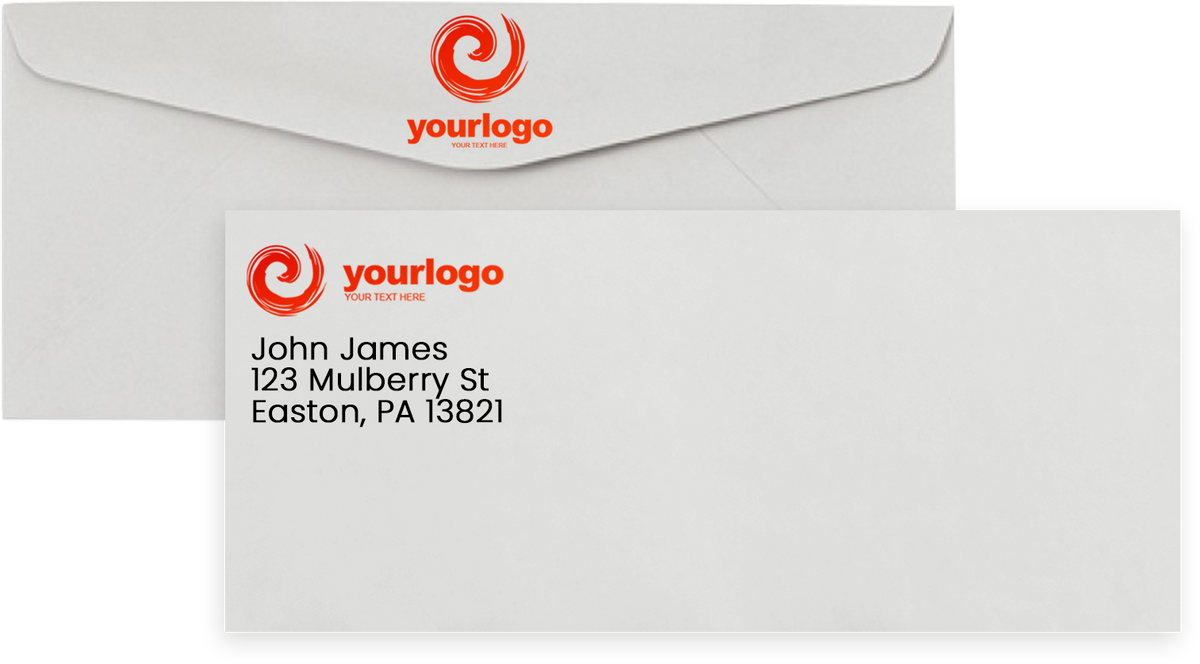 Pastel Gray 24lb #9 Regular Envelopes (3 7/8 x 8 7/8)