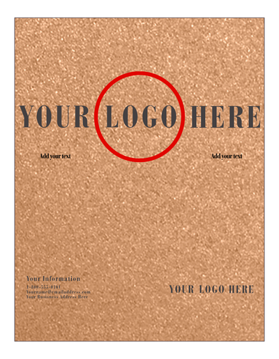 Copper Brown Metallic 105lb 8 1/2 x 11 Cardstock