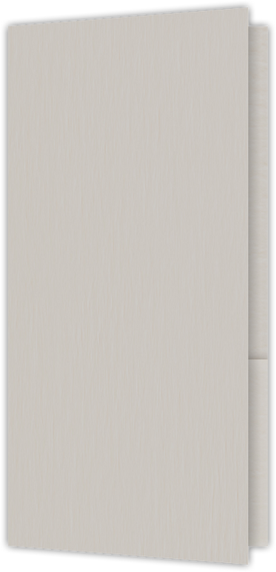 Natural White Smooth 80lb 3 1/2 x 7 One Pocket Key Card Holders with 2 1/2 Inch Pocket