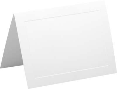 Bright White 80lb A7 Panel Foldover Cards (5 x 6 5/8)
