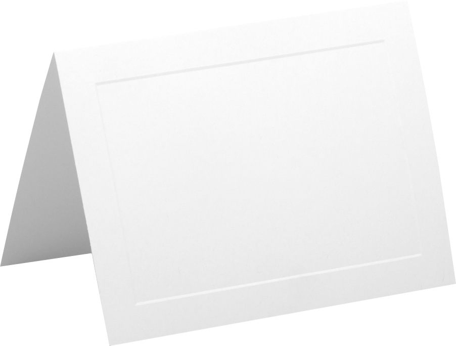 Bright White 80lb A7 Panel Foldover Cards (5 x 6 5/8)