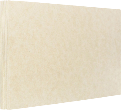 Natural Parchment 65lb A7 Blank Note Cards (5 1/8 x 7)