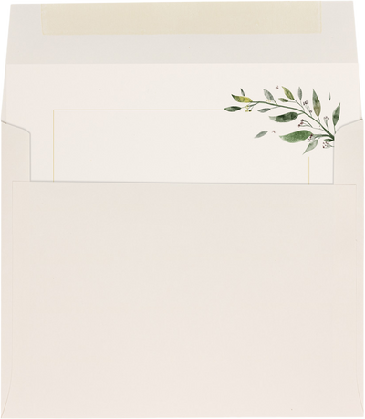 Ivory 80lb A4 Blank Note Cards (4 1/4 x 5 1/2)