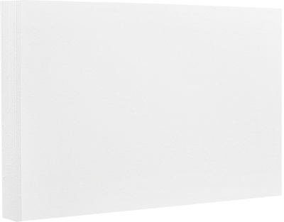 White 80lb A6 Blank Note Cards (4 5/8 x 6 1/4)
