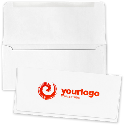 White 24lb Remittance Envelopes (3 7/8 x 8 7/8 Closed)