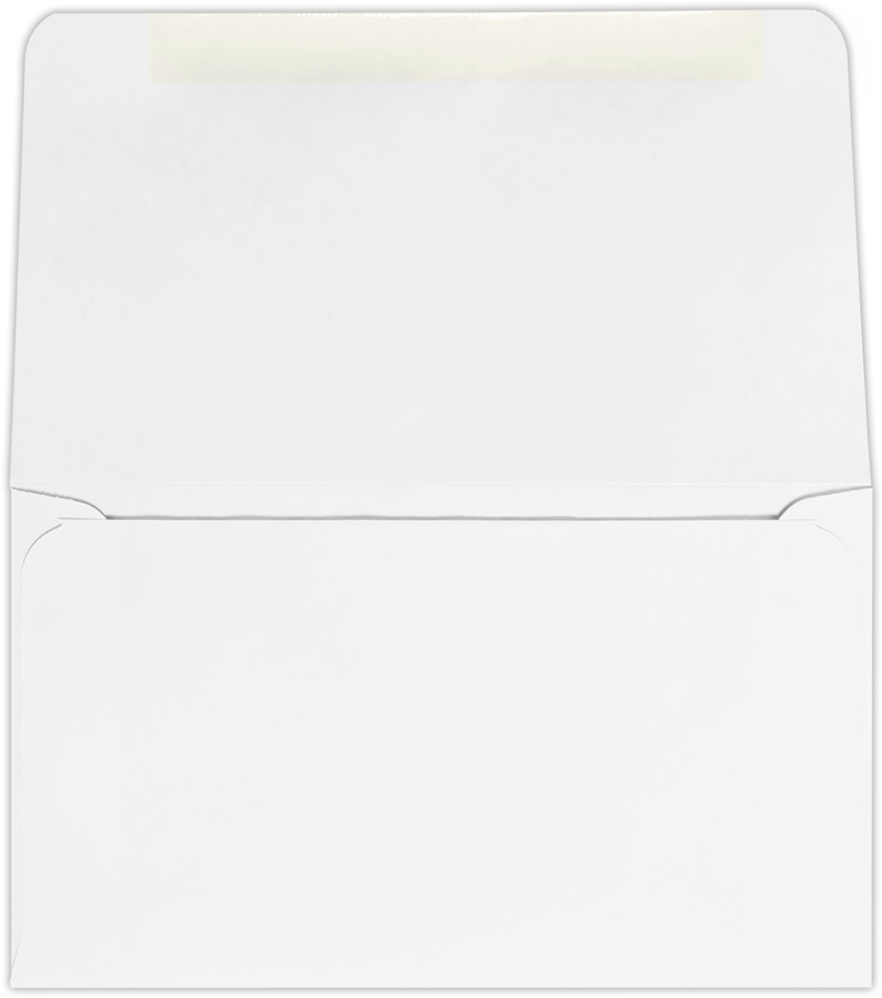 White 24lb Remittance Envelopes (3 1/2 x 6 Closed)