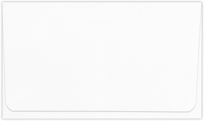White 24lb Remittance Envelopes (3 1/2 x 6 Closed)