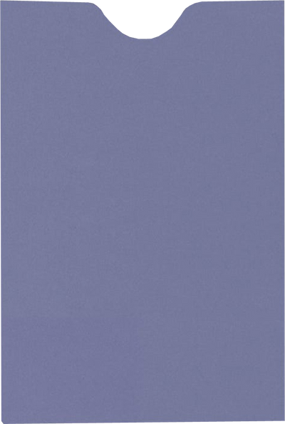 Wisteria Purple 32lb Credit Card Sleeve (2 3/8 x 3 1/2)