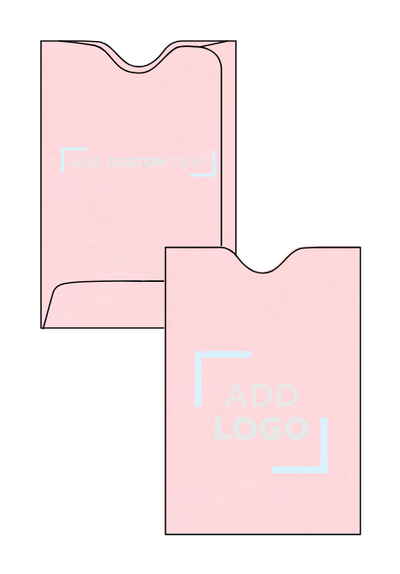 Baby Candy Pink 32lb Credit Card Sleeve (2 3/8 x 3 1/2)