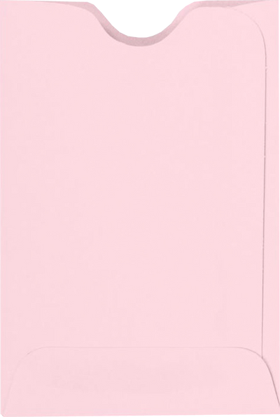Baby Candy Pink 32lb Credit Card Sleeve (2 3/8 x 3 1/2)