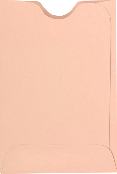 Blush Pink 32lb Credit Card Sleeve (2 3/8 x 3 1/2)