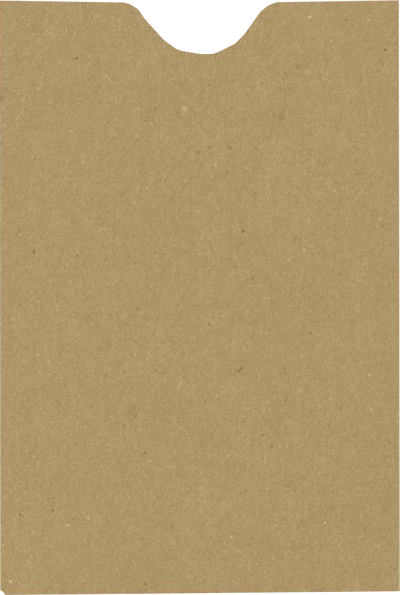 Grocery Bag 28lb Credit Card Sleeve (2 3/8 x 3 1/2)