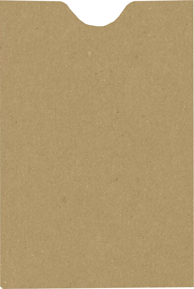 Grocery Bag 28lb Credit Card Sleeve (2 3/8 x 3 1/2)