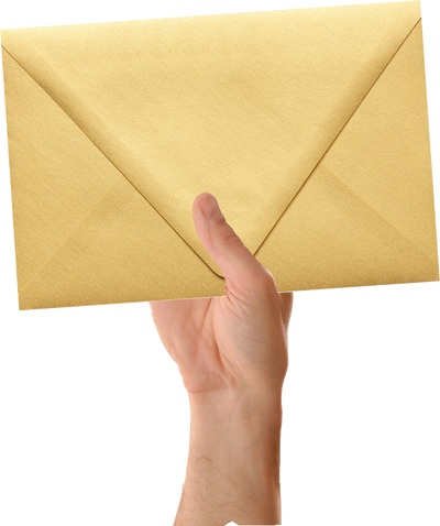 Gold Metallic 32lb 6 x 9 Booklet Contour Flap Envelopes