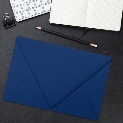 Navy Blue 32lb 6 x 9 Booklet Contour Flap Envelopes
