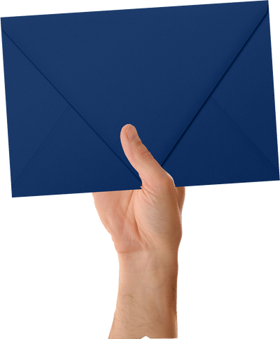 Navy Blue 32lb 6 x 9 Booklet Contour Flap Envelopes
