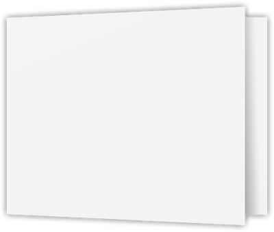 White Semi-Gloss 12pt C2S 2 3/4 x 3 3/4 One Pocket Key Card Holders with 2 1/4 Inch Pocket