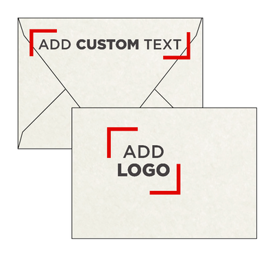 White Quartz Metallic 32lb A1 Contour Flap Envelopes (3 5/8 x 5 1/8)