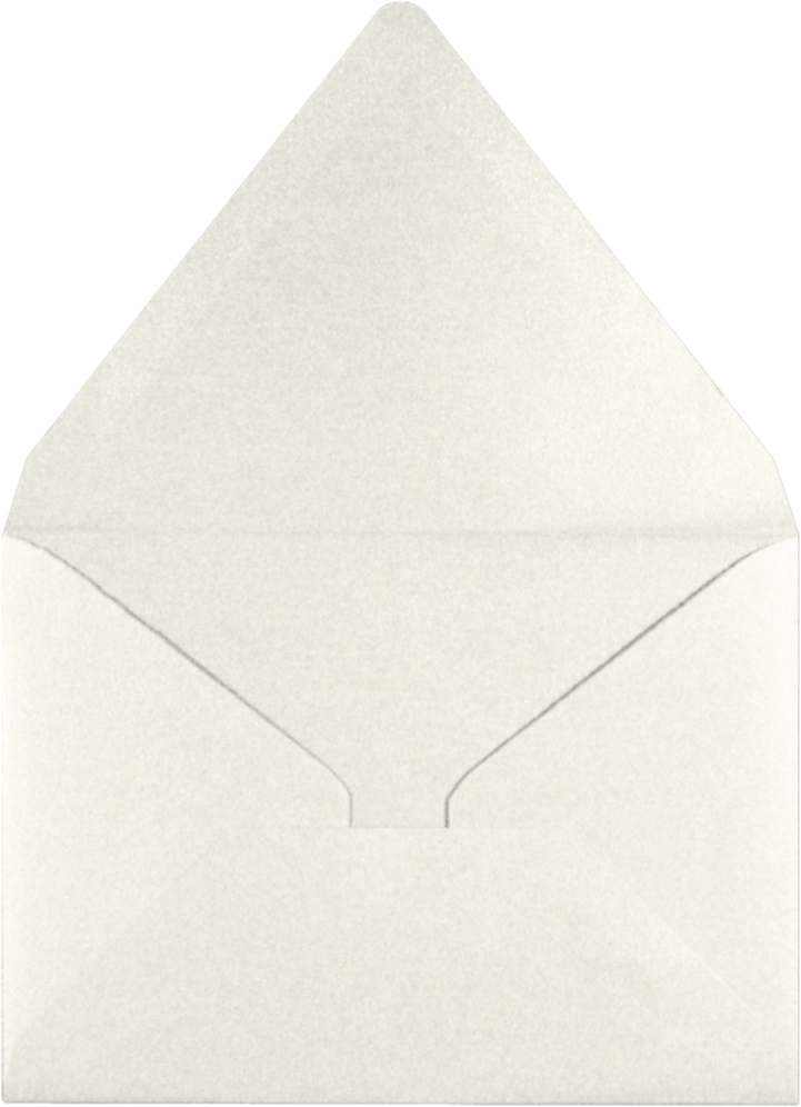 White Quartz Metallic 32lb A1 Contour Flap Envelopes (3 5/8 x 5 1/8)