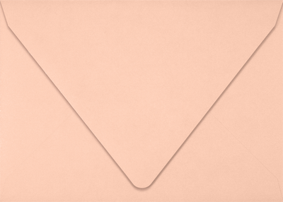 Blush Pink 32lb A1 Contour Flap Envelopes (3 5/8 x 5 1/8)