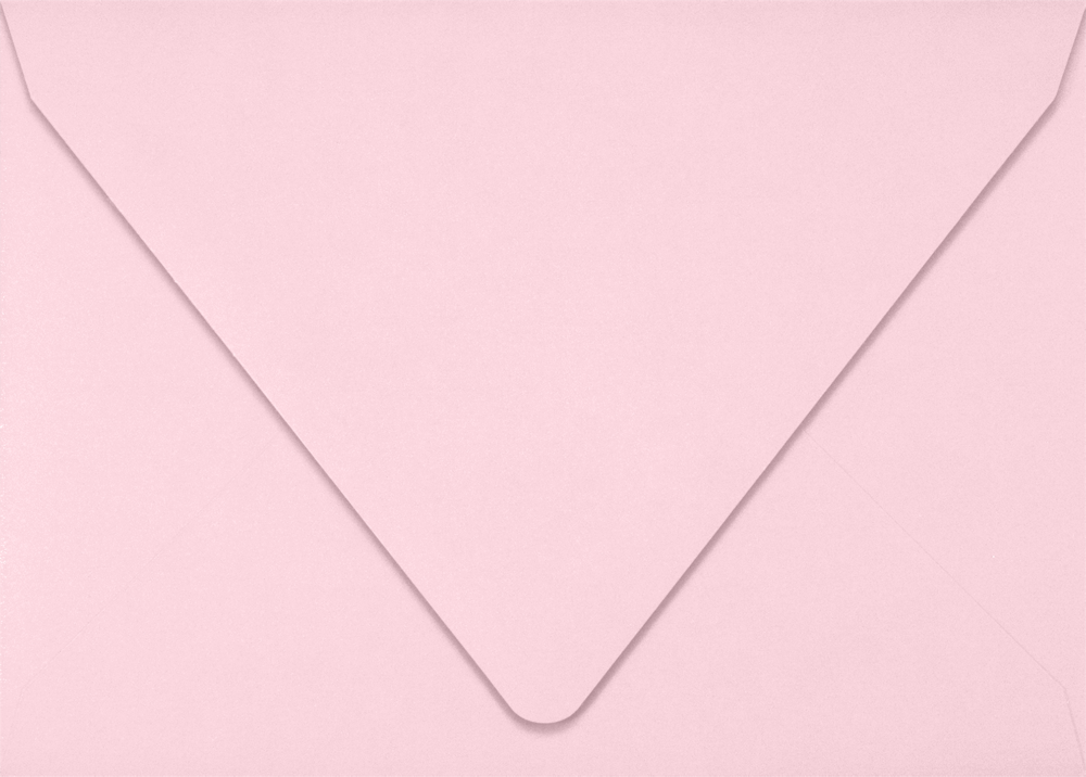 Baby Candy Pink 32lb A1 Contour Flap Envelopes (3 5/8 x 5 1/8)