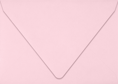 Baby Candy Pink 32lb A1 Contour Flap Envelopes (3 5/8 x 5 1/8)