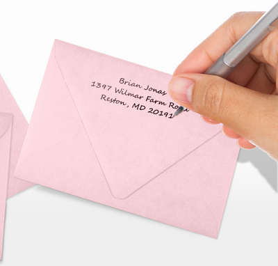 Baby Candy Pink 32lb A1 Contour Flap Envelopes (3 5/8 x 5 1/8)
