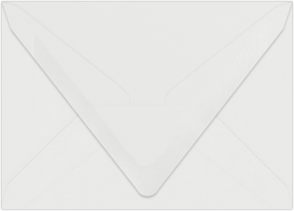 Clear Translucent 30lb A1 Contour Flap Envelopes (3 5/8 x 5 1/8)