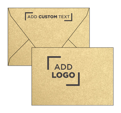 Light Gold Blonde Metallic 32lb A1 Contour Flap Envelopes (3 5/8 x 5 1/8)