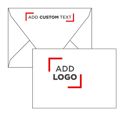 White Recycled 32lb A1 Contour Flap Envelopes (3 5/8 x 5 1/8)