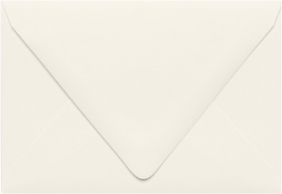 Natural Recycled 32lb A1 Contour Flap Envelopes (3 5/8 x 5 1/8)