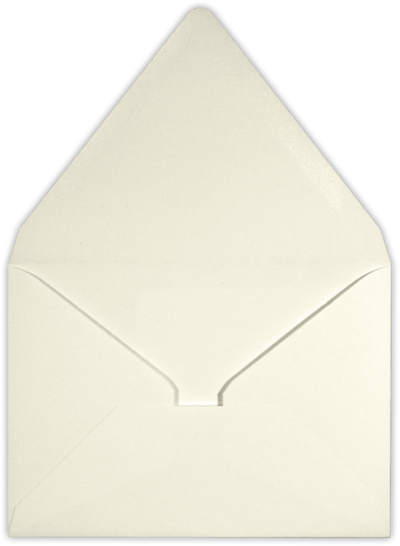 Natural Recycled 32lb A1 Contour Flap Envelopes (3 5/8 x 5 1/8)