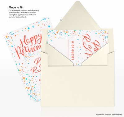 Natural Recycled 32lb A1 Contour Flap Envelopes (3 5/8 x 5 1/8)