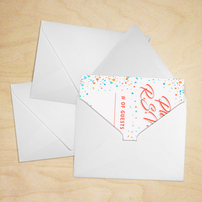 White Recycled 32lb A1 Contour Flap Envelopes (3 5/8 x 5 1/8)