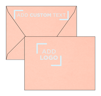 Blush Pink 32lb A2 Contour Flap Envelopes (4 3/8 x 5 3/4