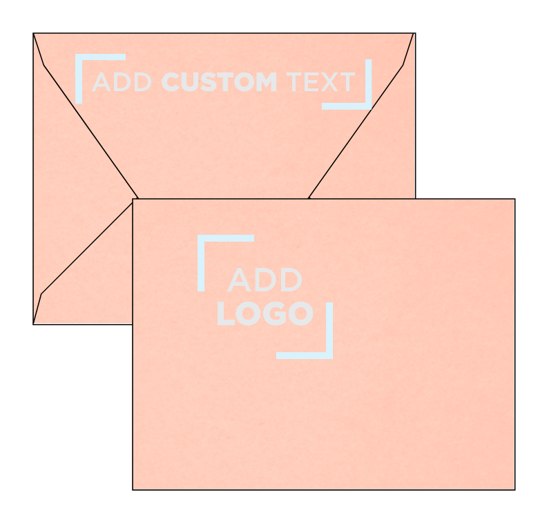 Blush Pink 32lb A2 Contour Flap Envelopes (4 3/8 x 5 3/4