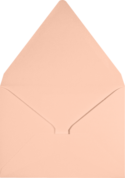 Blush Pink 32lb A2 Contour Flap Envelopes (4 3/8 x 5 3/4