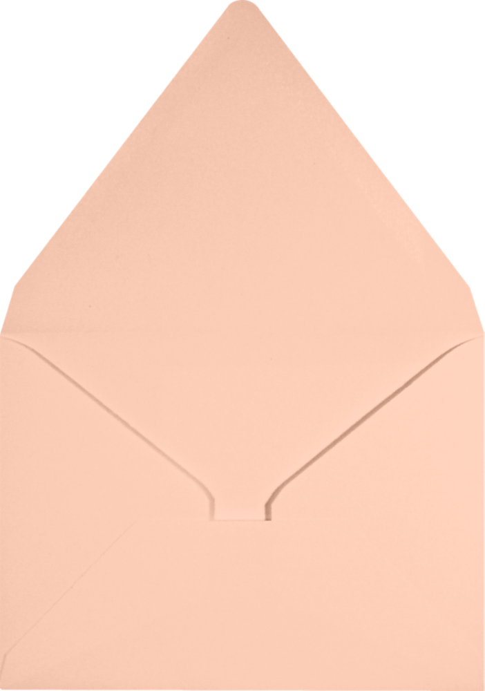 Blush Pink 32lb A2 Contour Flap Envelopes (4 3/8 x 5 3/4