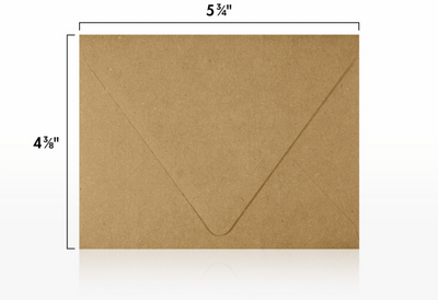 Grocery Bag  28lb A2 Contour Flap Envelopes (4 3/8 x 5 3/4)