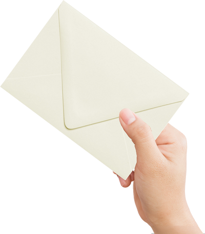 Natural Recycled 32lb A4 Contour Flap Envelopes (4 1/4 x 6 1/4)