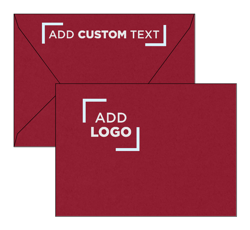 Garnet Dark Red 32lb A6 Contour Flap Envelopes (4 3/4 x 6 1/2)